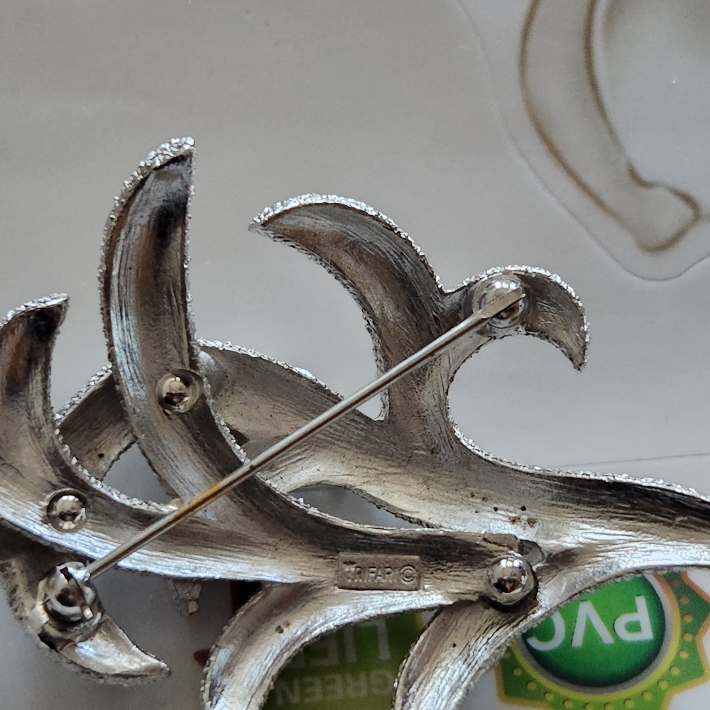 Trifara brooch